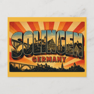 Solingen Germany Castle Postcard