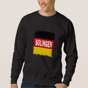 Solingen Germany With German Flag Sweatshirt
