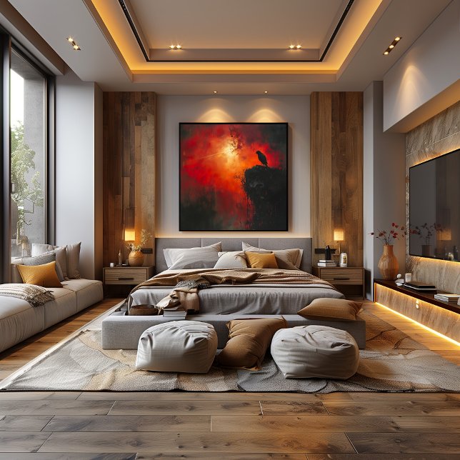 Solitary Body: The Burning Evening Hug Poster (Creator Uploaded)