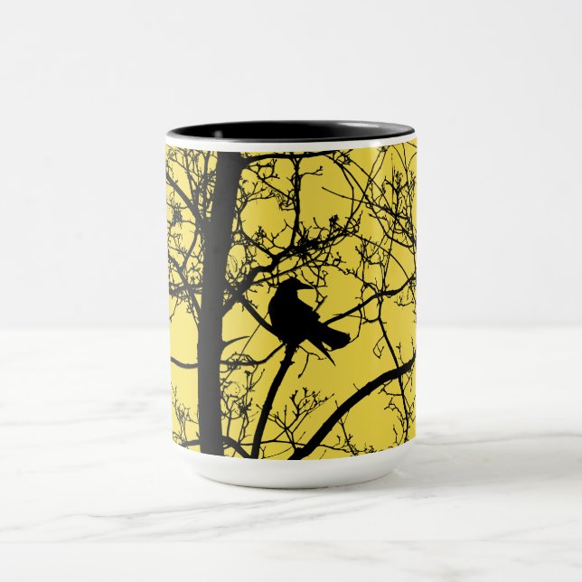 Solitary Crow Combo Mug (Center)