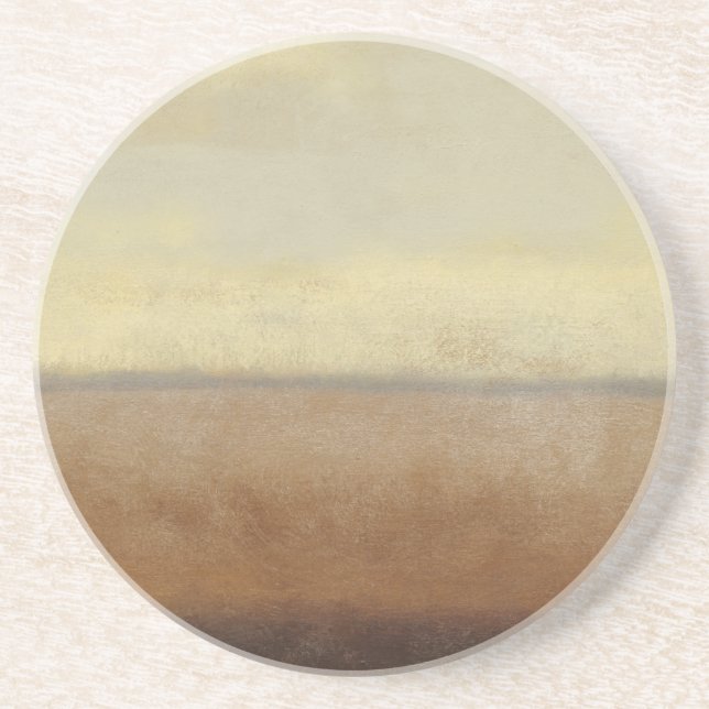 Solitary Desert Landscape by Norman Wyatt Coaster (Front)