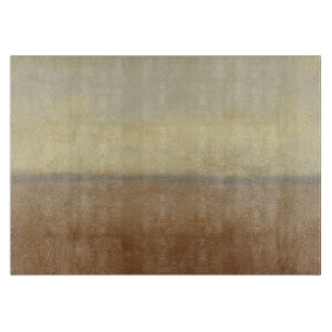 Solitary Desert Landscape by Norman Wyatt Cutting Board