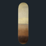 Solitary Desert Landscape by Norman Wyatt Skateboard<br><div class="desc">A solitary desert landscape painting by Norman Wyatt. You can almost feel the heat emanating from the piece. Purchase a copy today!</div>