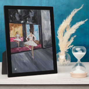 Solitary Grace Painting by Alfred Fox Plaque