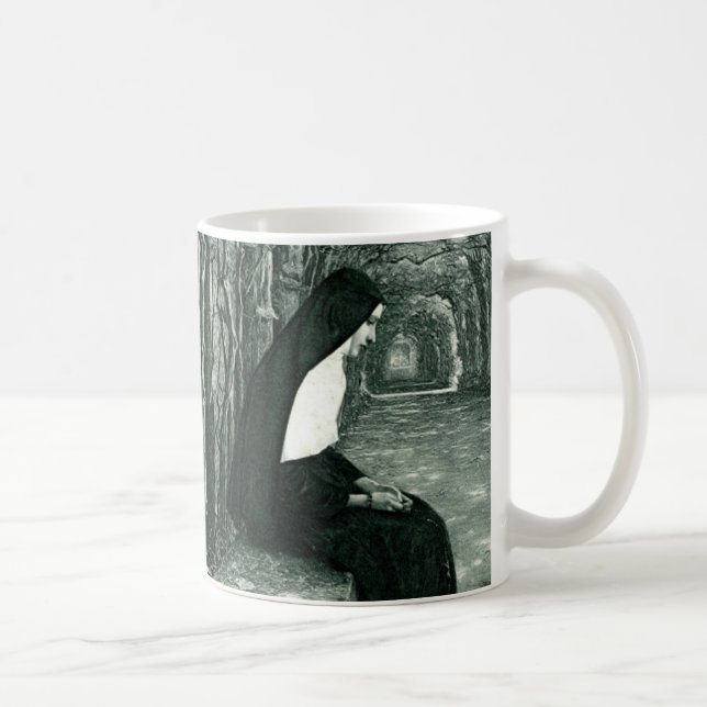 solitary nun coffee mug (Right)
