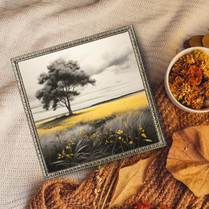 Solitary Sentinel: A Timeless Landscape Photo Print