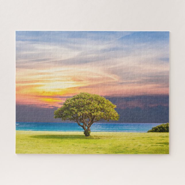 Solitary Tree Jigsaw Puzzle (Horizontal)
