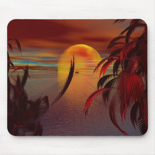 Solitude Bay Mouse Pad (Front)
