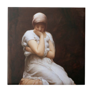 Solitude (by Frederic Leighton) Ceramic Tile