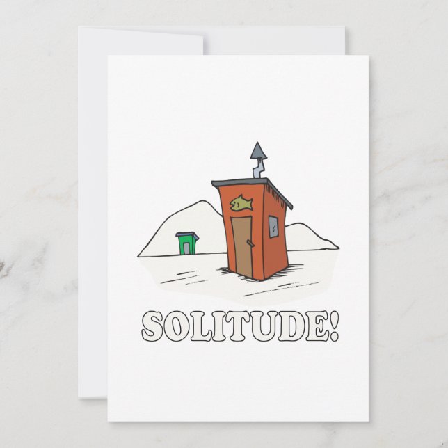 Solitude Invitation (Front)