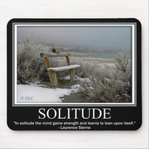 SOLITUDE Mousepad - Motivational