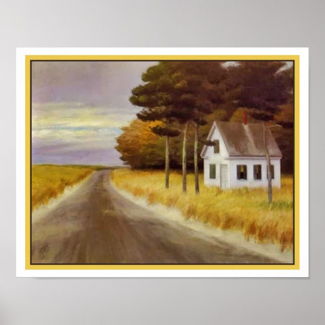 Solitude No. 56 Edward Hopper 1944 Poster (Front)