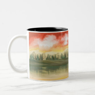Solitude Of The Spotless Mind Two-Tone Coffee Mug