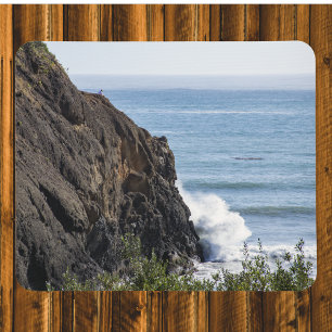 Solitude on a Seastack in Port Orford Oregon Mouse Pad