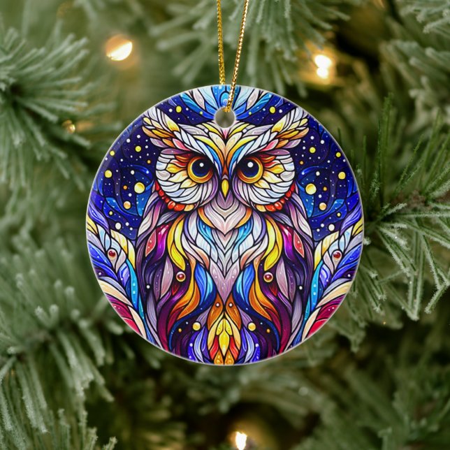 Solitudes Sanctuary A Ceramic Path to Reflection Ceramic Ornament (Tree)