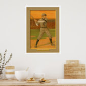 Solly Hofman Cubs Baseball 1911 Poster (Kitchen)