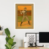 Solly Hofman Cubs Baseball 1911 Poster (Home Office)