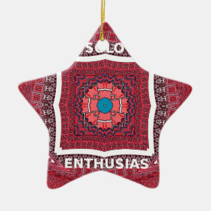 Solo Enthusiasm Ceramic Ornament