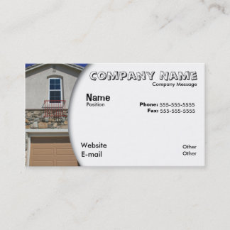 Solo House Business Card