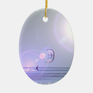 Solo Kiteboarder  Ornament