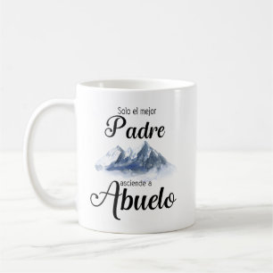 Solo La Mejor Padre Asciende A Abuelo Mug