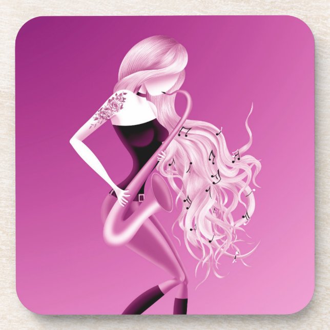 Solo Plastic Coaster (Front)