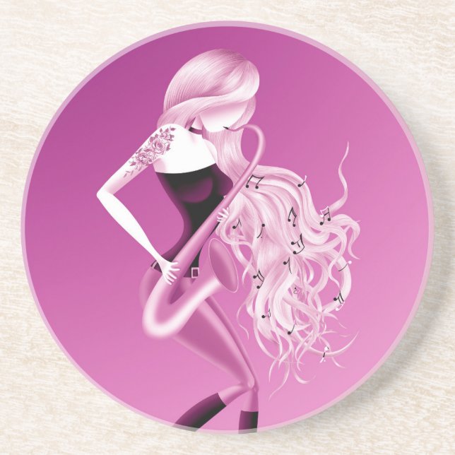 Solo  Sandstone Coaster (Front)