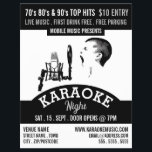 Solo Singer, Karaoke Event Advertising Flyer<br><div class="desc">Solo Singer,  Karaoke Event Advertising Flyer by The Business Card Store.</div>