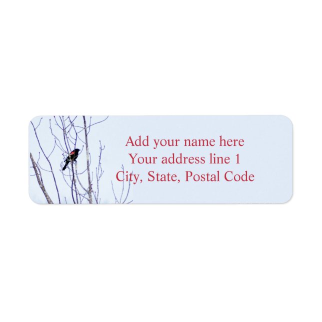 Soloist Return Address Label (Front)
