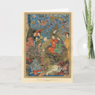 Solomon and the Queen of Sheba, 16th century Card