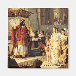 Solomon and the Queen of Sheba - Giovanni De Min Magnet