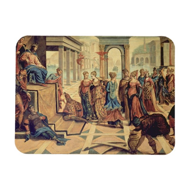 Solomon and the Queen of Sheba Magnet (Horizontal)