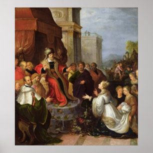 Solomon and the Queen of Sheba Poster