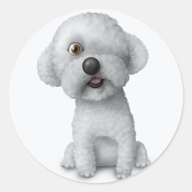 Solomon - Cartoon 2 Classic Round Sticker (Front)