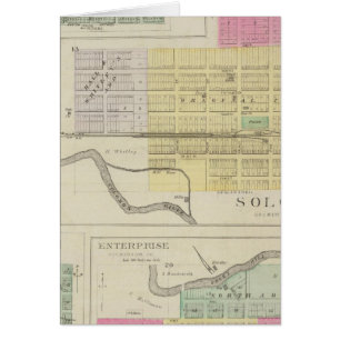 Solomon, Enterprise, Dillon, Detroit, Kansas