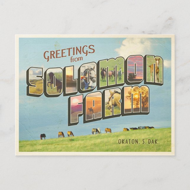 Solomon Farm Postcard (Front)