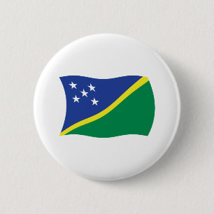 Solomon Islands Flag Button