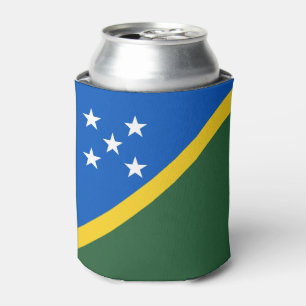 Solomon Islands Flag Can Cooler