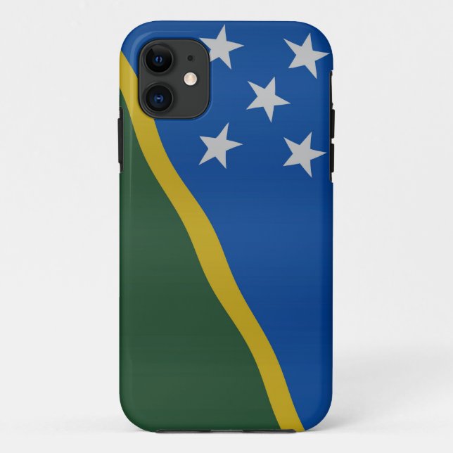Solomon Islands flag Case-Mate iPhone Case (Back)