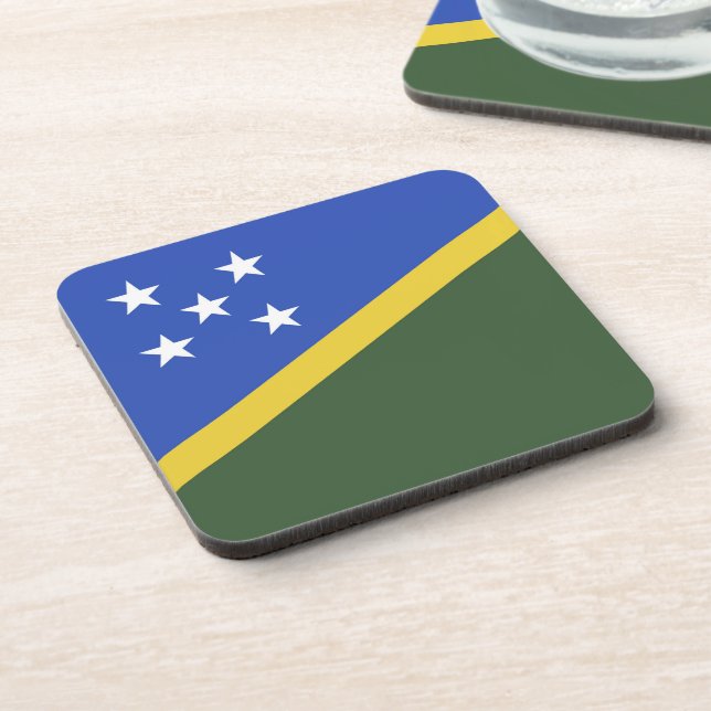 Solomon Islands flag Coaster (Left Side)