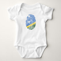 Solomon Islands Flag Fingerprint