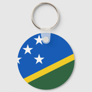 Solomon Islands Flag Key Ring