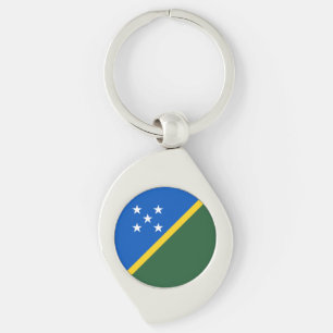 Solomon Islands Flag Key Ring
