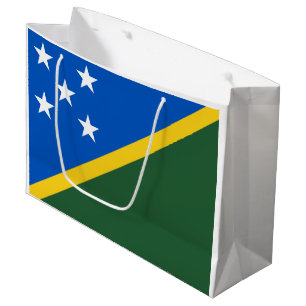 Solomon Islands Flag Large Gift Bag