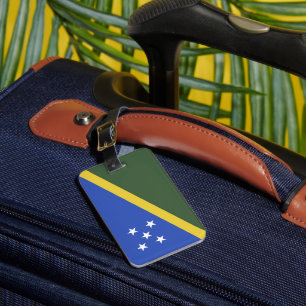 Solomon Islands flag Luggage Tag