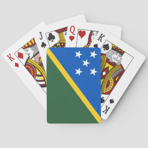 Solomon Islands Flag Playing Cards