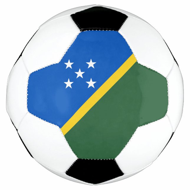 Solomon Islands Flag Soccer Ball (Front)