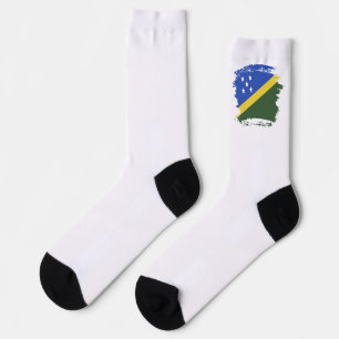 Solomon Islands flag Socks