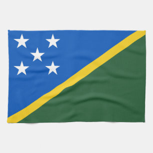 Solomon Islands Flag Tea Towel