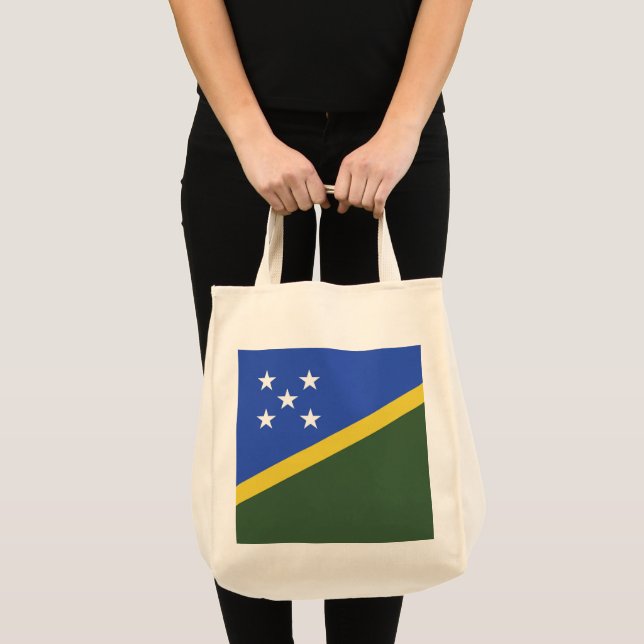 Solomon Islands flag Tote Bag (Front (Product))